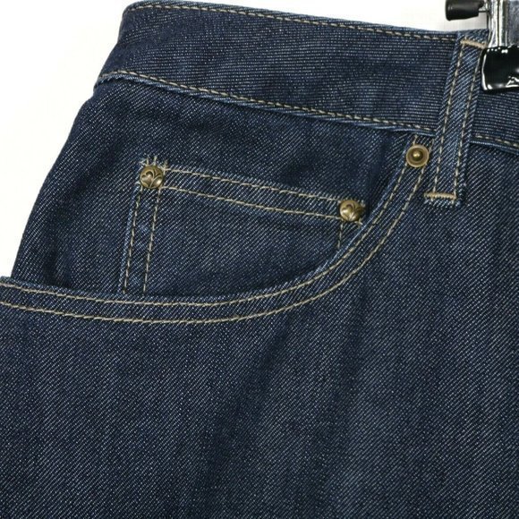 Fashion Bug Weekend Casual Bootcut Jeans Dark Stretch Plus Size 32W x 33 - Picture 8 of 9